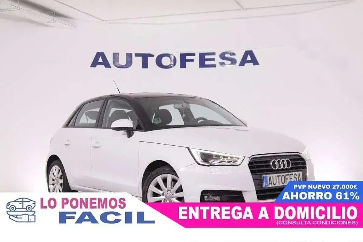Usado Audi A1 Sportback 125 CV (91 kW) 2016 Blanco Utilitario
