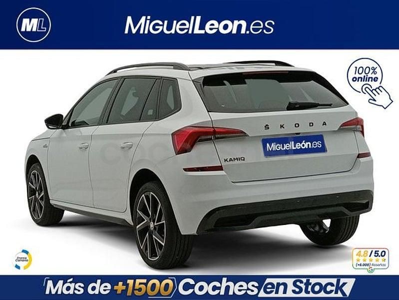 Usado Skoda Kamiq Monte Carlo 110 CV (80 kW) 2022 Blanco SUV