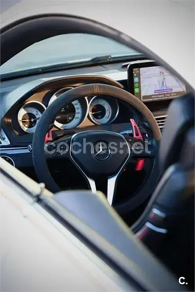 Usado Mercedes E220 Elegance 170 CV (125 kW) 2014 Gris / plata Coupe