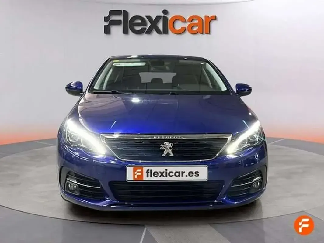 Usado Peugeot 308 Active 131 CV (96 kW) 2020 Azul Utilitario
