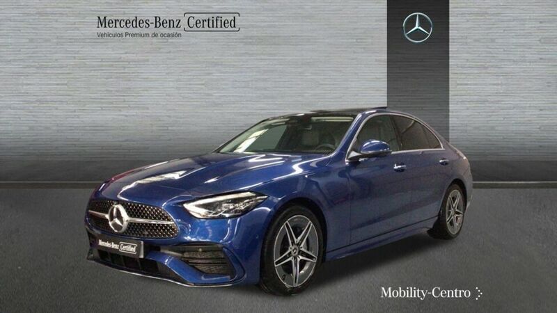 Azul Usado 2023 Mercedes C220 Berlina | 49.850 € - Imagen 1/4