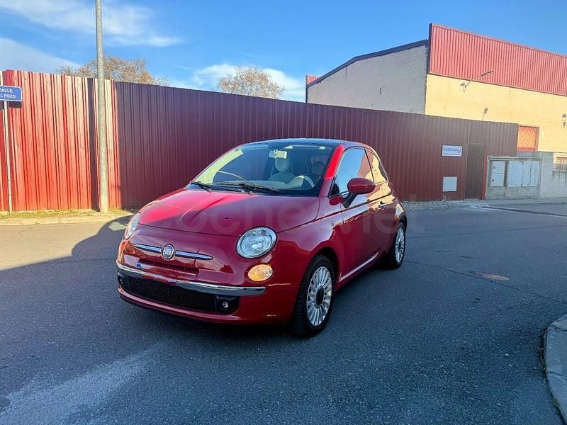 Usado Fiat 500 Lounge 69 CV (50 kW) 2012 Rojo Berlina