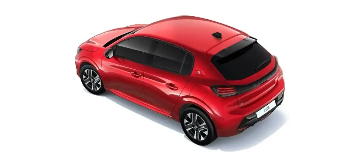 Nuevo Peugeot e-208 Allure 114 kW (156 CV) 2025 Rojo Utilitario