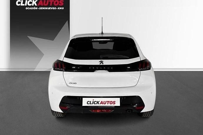 Usado Peugeot 208 Allure 100 CV (73 kW) 2023 Negro Utilitario