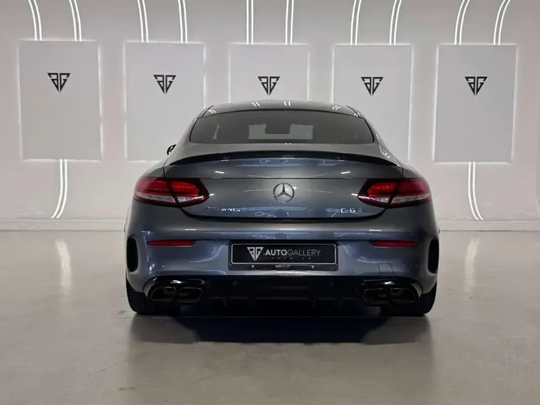 Usado Mercedes C63 AMG AMG 476 CV (350 kW) 2019 Gris Coupe