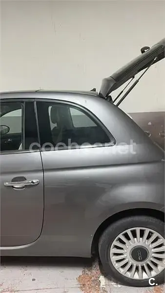 Usado Fiat 500 Pop 69 CV (50 kW) 2013 Gris / plata Berlina