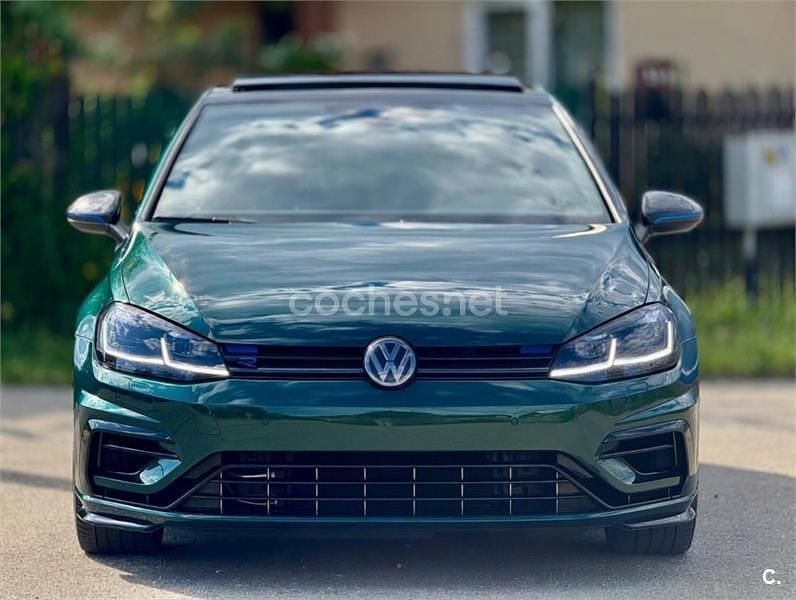 Usado VW Golf VII R 300 CV (220 kW) 2019 Verde Berlina