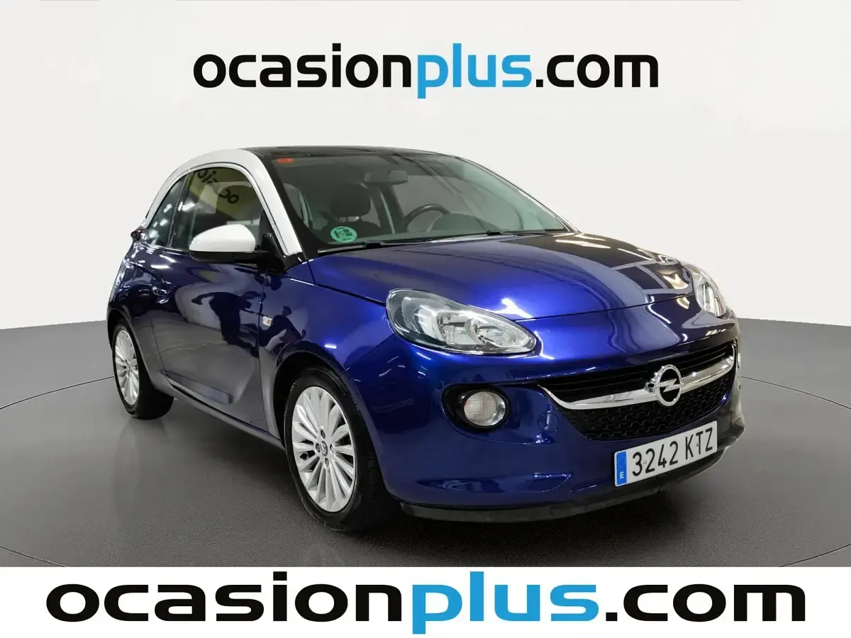 Usado Opel Adam Glam 87 CV (63 kW) 2019 Azul Utilitario