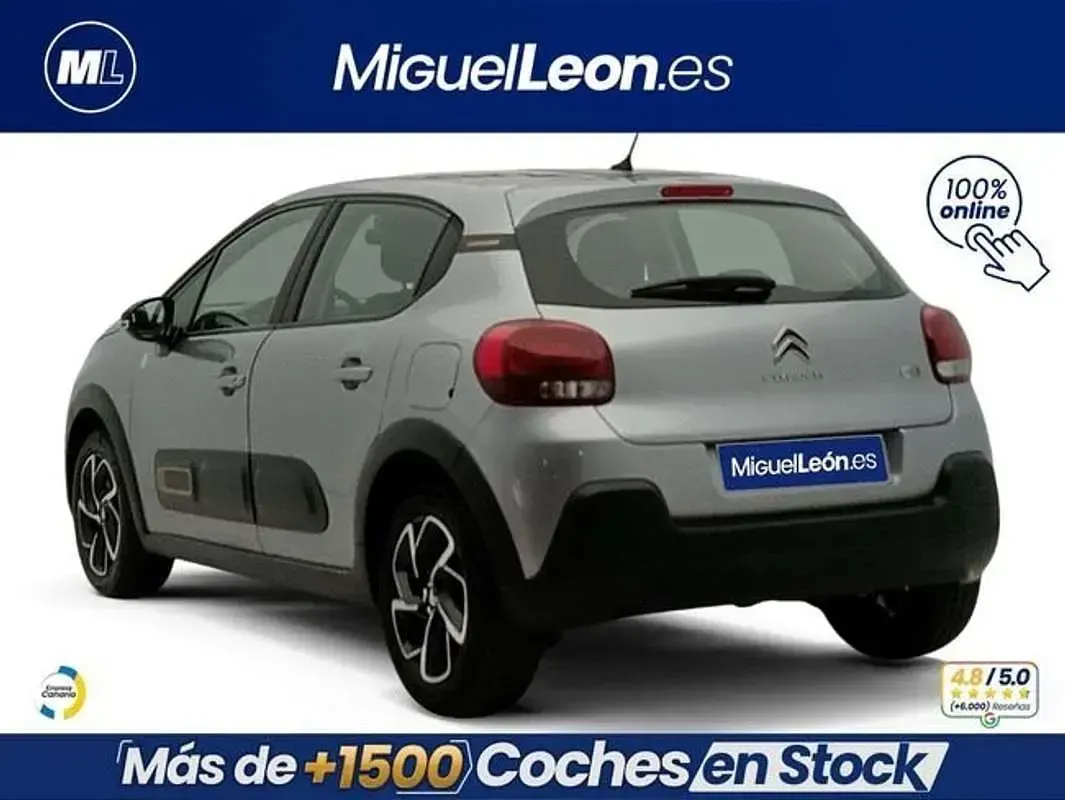 Usado Citroën C3 PureTech 82 CV (60 kW) 2024 Gris Berlina