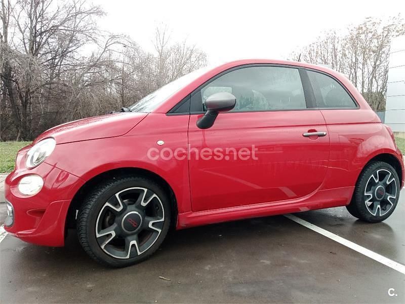 Usado Fiat 500 S 69 CV (50 kW) 2017 Rojo Berlina