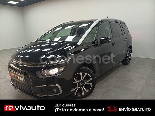 Usado Citroën C4 SpaceTourer Shine 130 CV (95 kW) 2019 Negro Monovolumen