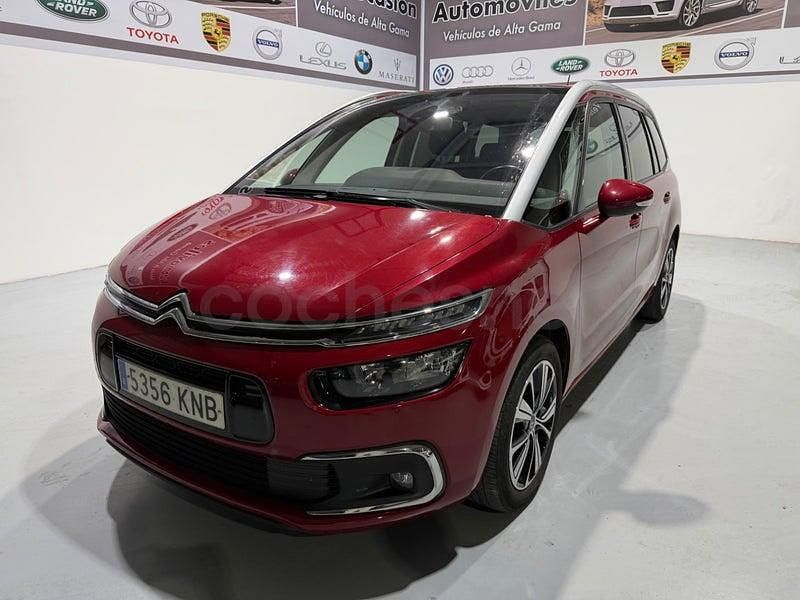Usado Citroën Grand C4 Picasso Feel 130 CV (95 kW) 2018 Granate Monovolumen