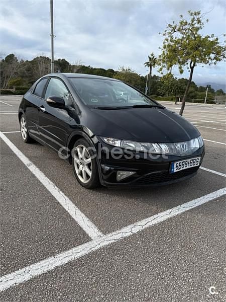 Usado Honda Civic Sport 140 CV (102 kW) 2006 Negro Berlina