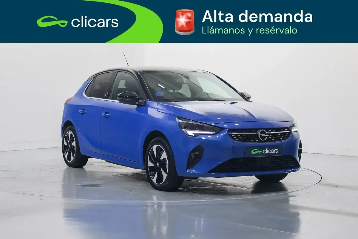 Usado Opel Corsa-e Elegance 100 kW (136 CV) 2021 Azul Utilitario