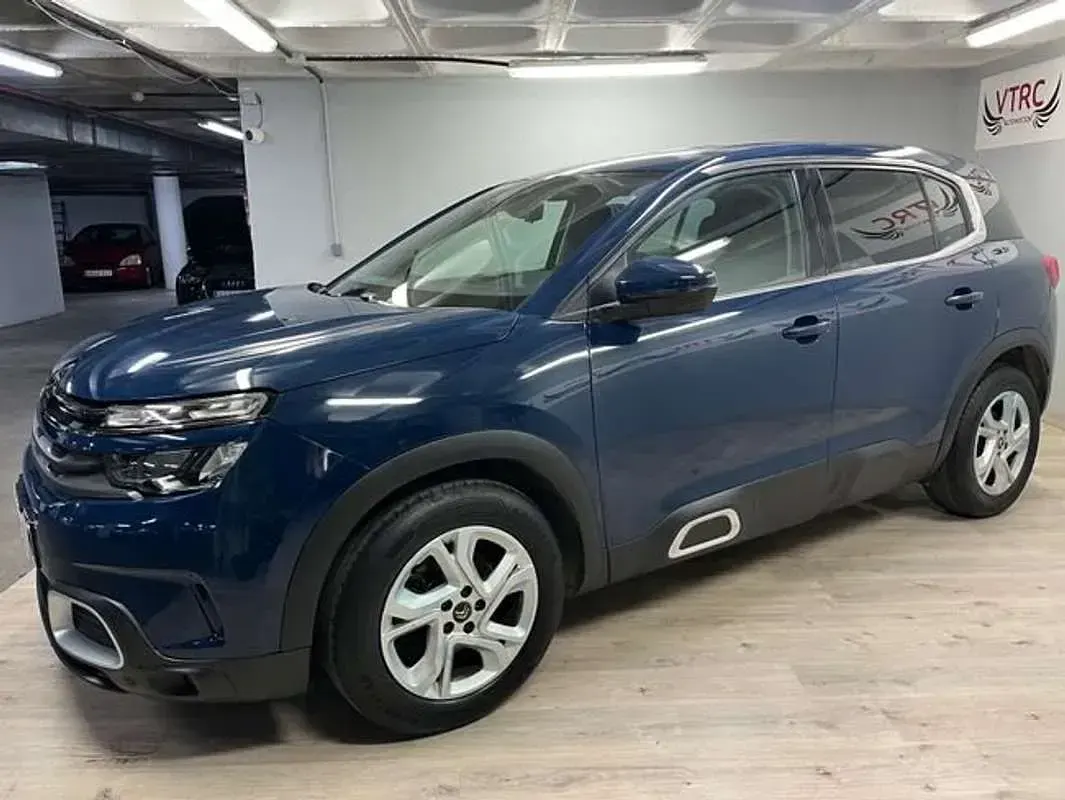 Usado Citroën C5 Aircross PureTech 131 CV (96 kW) 2020 Azul SUV