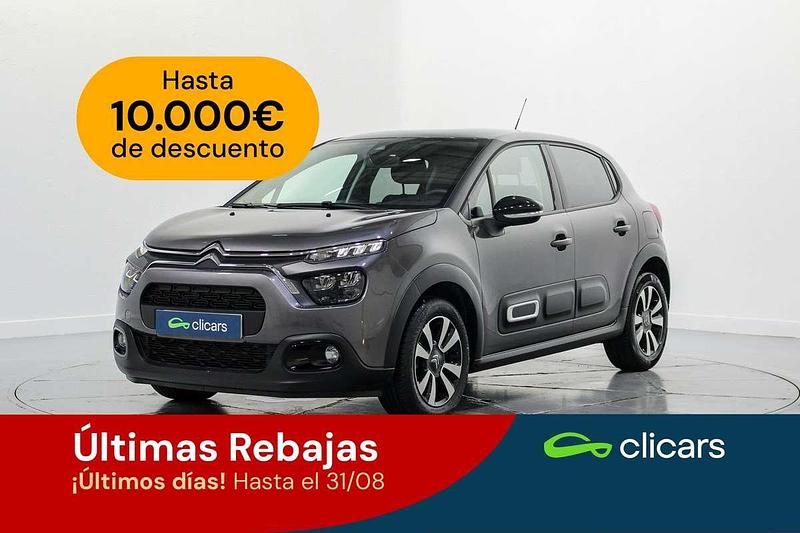 Gris Usado 2024 Citroën C3 PureTech Utilitario | 12.290 € (Super precio) - Imagen 1/4