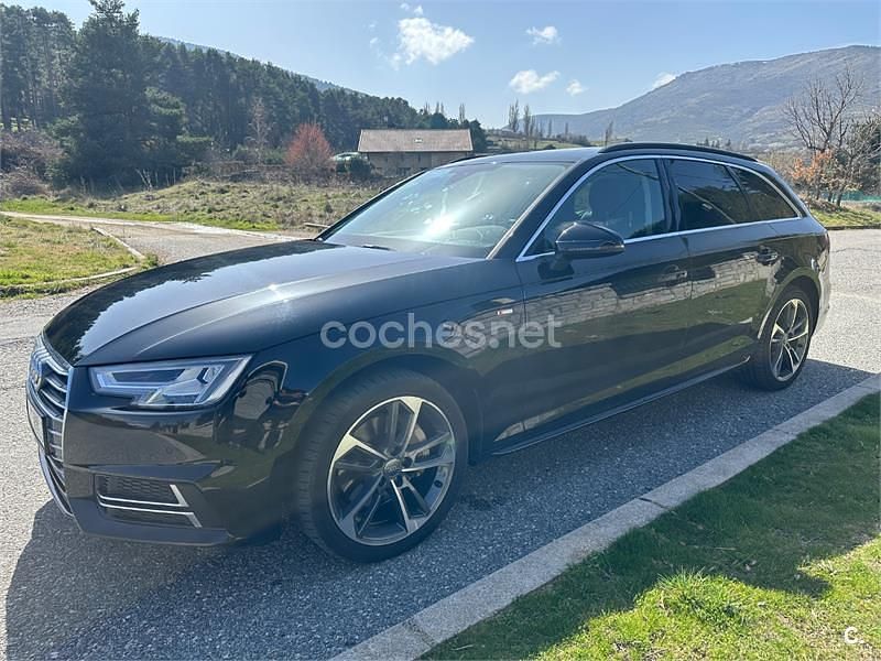 Usado Audi A4 Sport 190 CV (139 kW) 2017 Negro Familiar