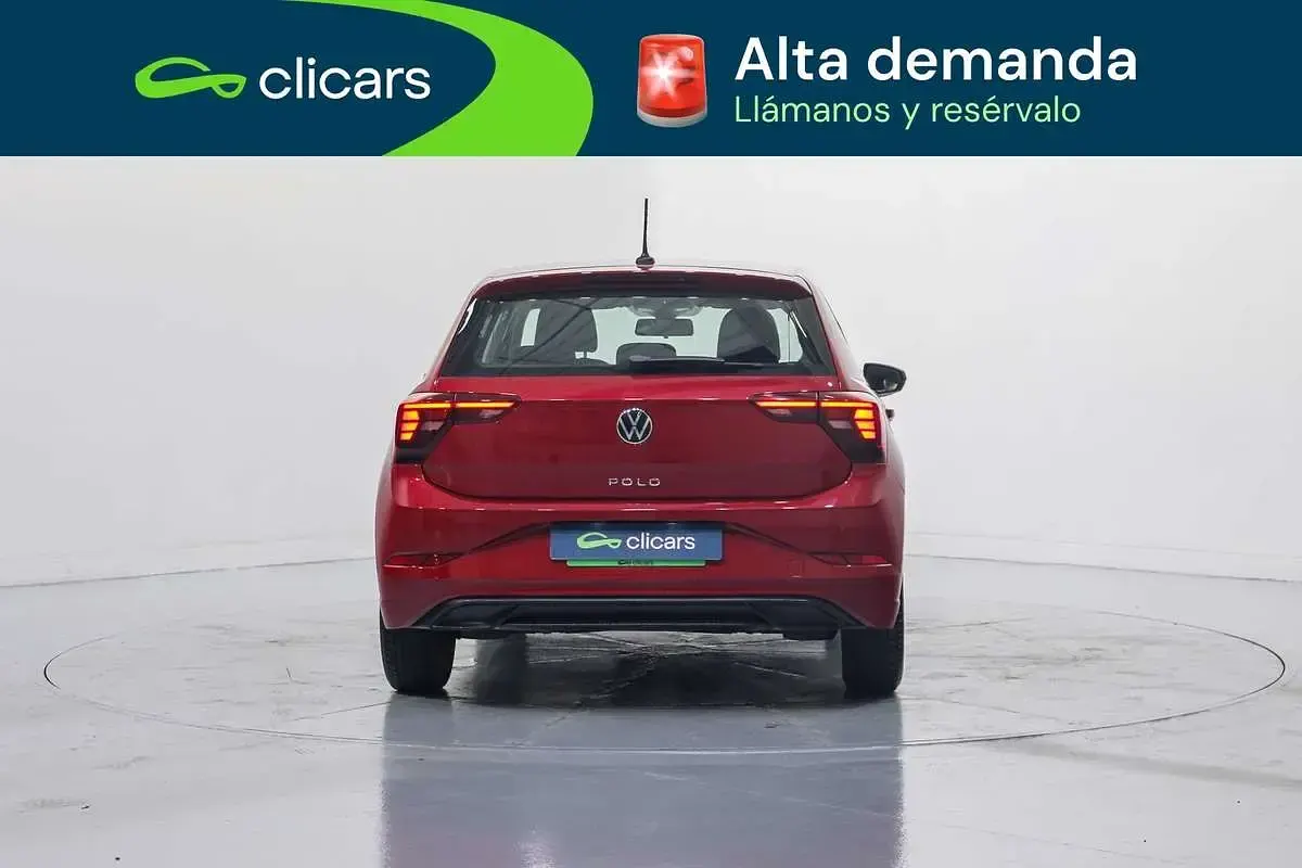 Usado VW Polo 95 CV (69 kW) 2022 Rojo Utilitario