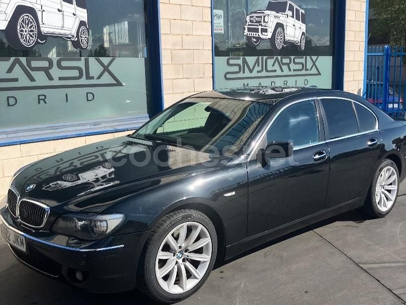Usado BMW 730 231 CV (169 kW) 2008 Negro Berlina