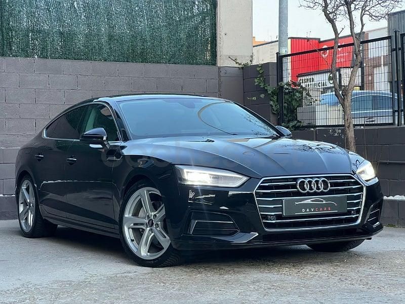 Usado Audi A5 Sportback Sport 190 CV (139 kW) 2018 Negro Utilitario