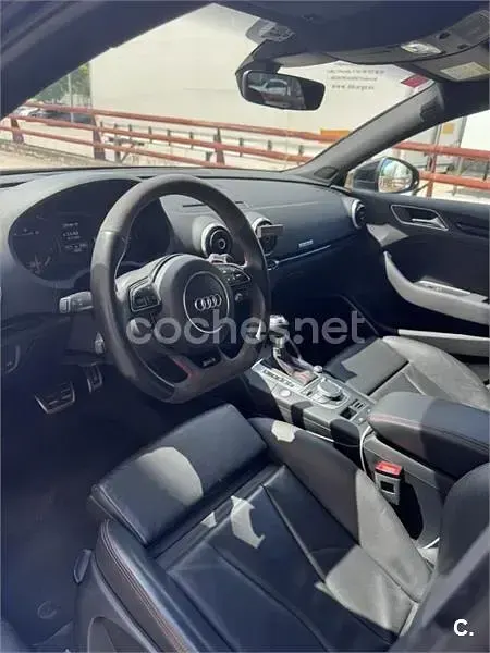 Usado Audi RS3 367 CV (269 kW) 2016 Negro Berlina