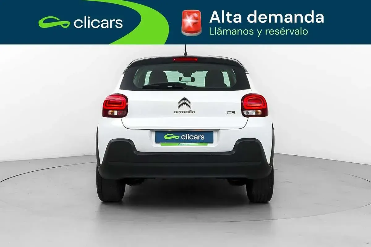 Usado Citroën C3 Feel 82 CV (60 kW) 2019 Blanco Utilitario