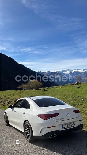 Usado Mercedes CLA200 136 CV (100 kW) 2019 Blanco Berlina