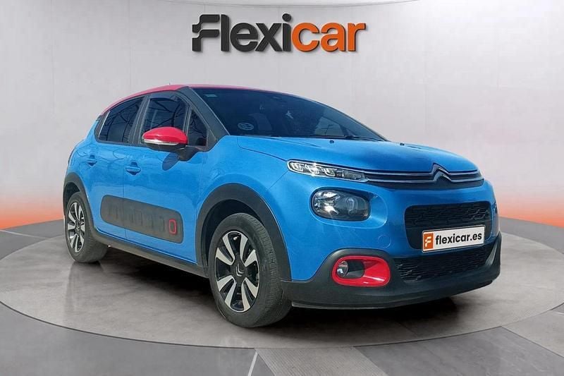Azul Usado 2019 Citroën C3 Feel Utilitario | 10.290 € (Precio justo) - Imagen 1/4