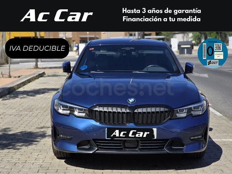 Usado BMW 330e Sport Line 292 CV (214 kW) 2020 Azul Berlina