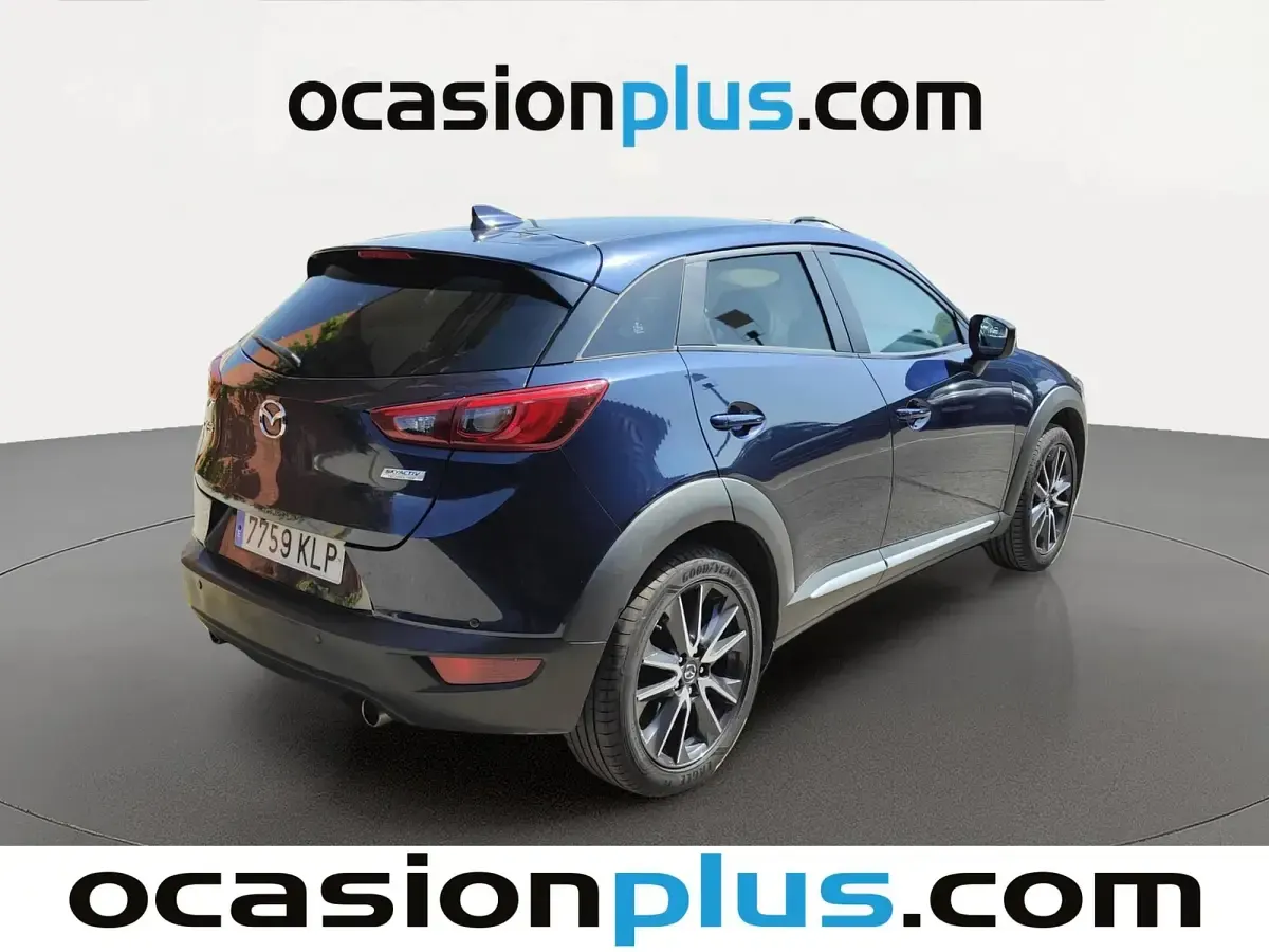 Usado Mazda CX-3 Luxury 120 CV (88 kW) 2018 Azul SUV