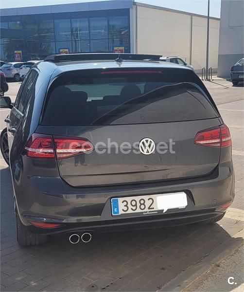 Usado VW Golf VII GTD 184 CV (135 kW) 2015 Negro Berlina