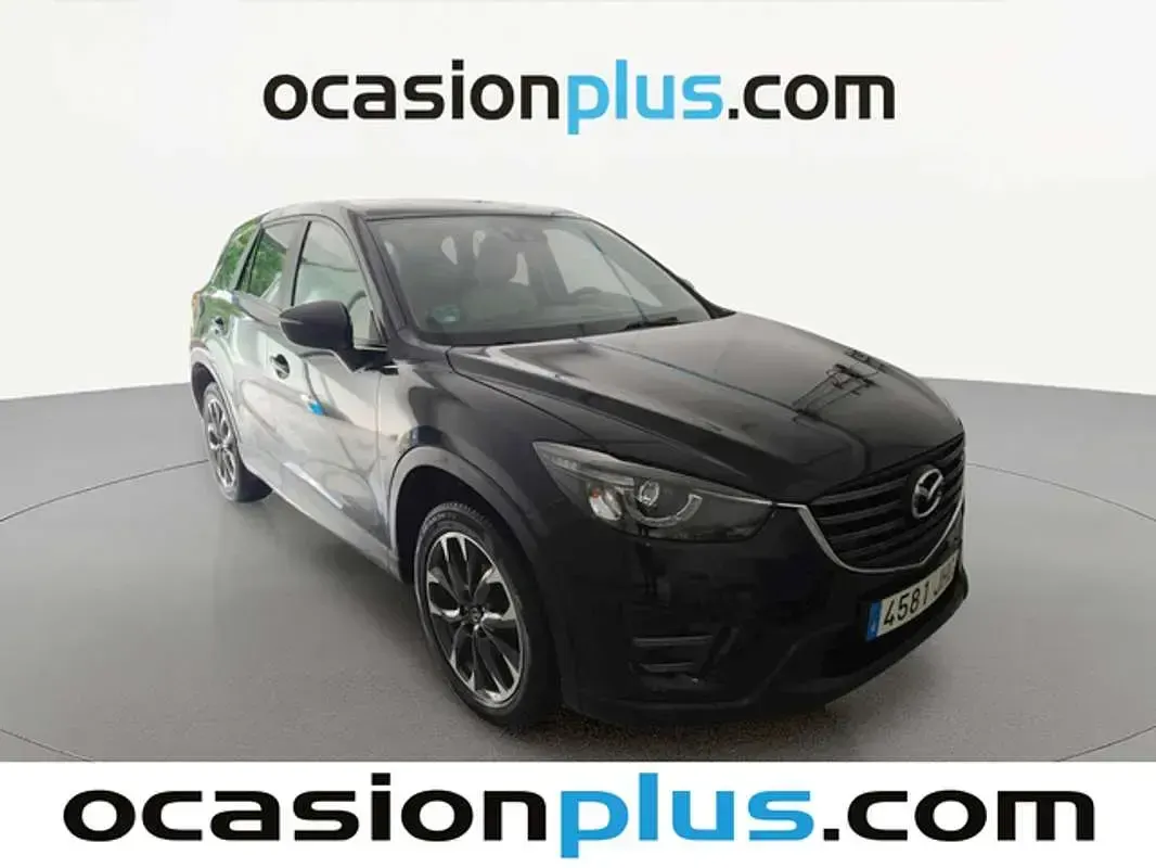 Usado Mazda CX-5 Luxury 150 CV (110 kW) 2015 Negro SUV