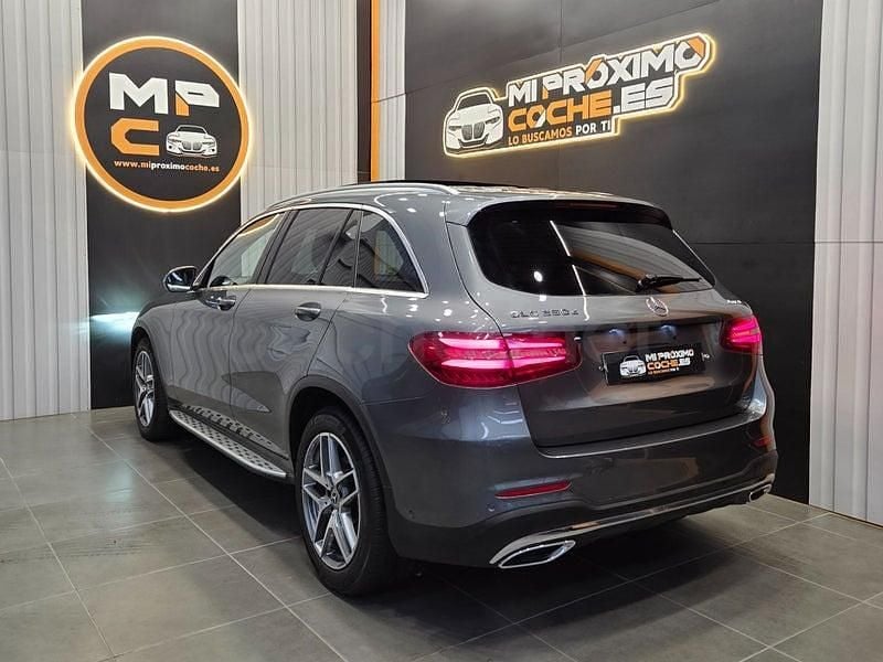 Usado Mercedes GLC220 170 CV (125 kW) 2018 Gris / plata SUV