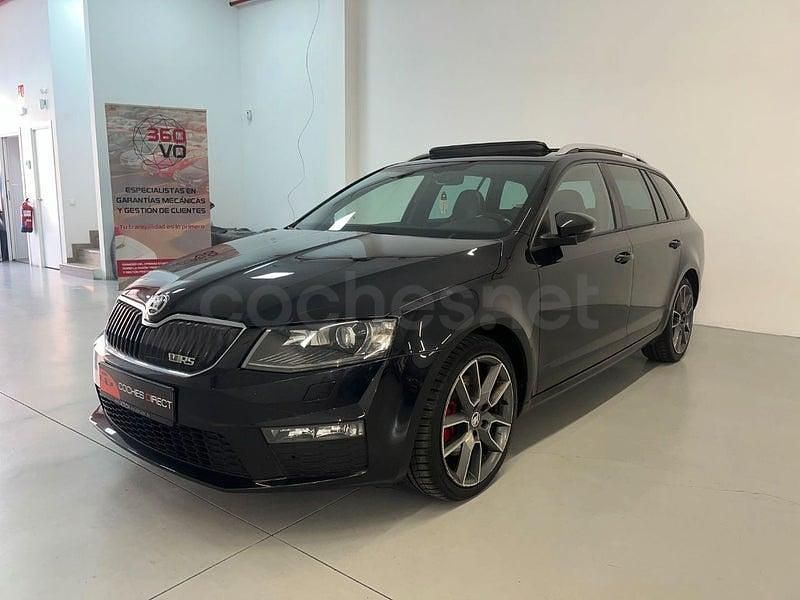 Brugt Skoda Octavia RS 184 HK (135 kW) 2017 Sort Stationcar