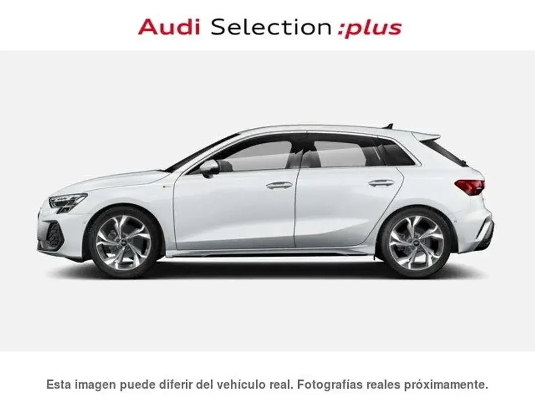 Usado Audi A3 Sportback S-Line 150 CV (110 kW) 2025 Blanco Utilitario