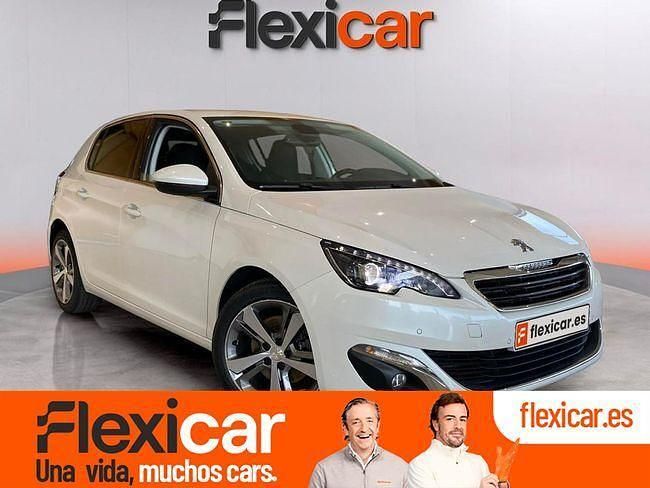 Blanco Usado 2015 Peugeot 308 Allure Berlina | 9490 € (Precio justo) - Imagen 1/4