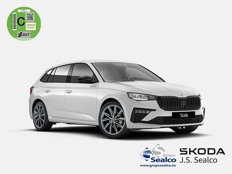 Blanco Nuevo 2025 Skoda Scala Sport Utilitario | 26.779 € (Un poco caro) - Imagen 1/4