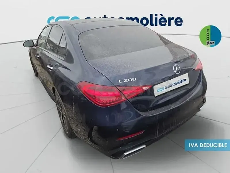 Usado Mercedes C200 204 CV (150 kW) 2022 Azul Berlina