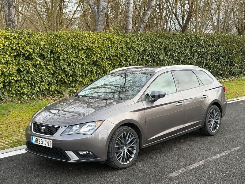 Gris / plata Usado 2016 Seat Leon CONNECT Familiar | 10.990 € (Precio justo) - Imagen 1/4