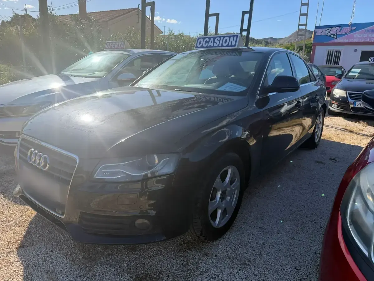 Usado Audi A4 143 CV (105 kW) 2008 Negro Berlina