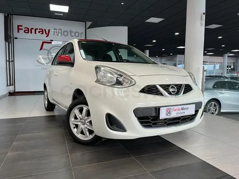Usado Nissan Micra Acenta 80 CV (58 kW) 2014 Blanco Utilitario