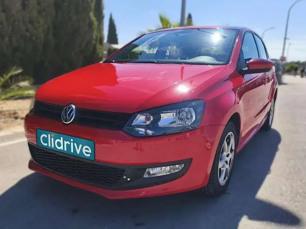 Usado VW Polo Advance 75 CV (55 kW) 2014 Rojo Utilitario
