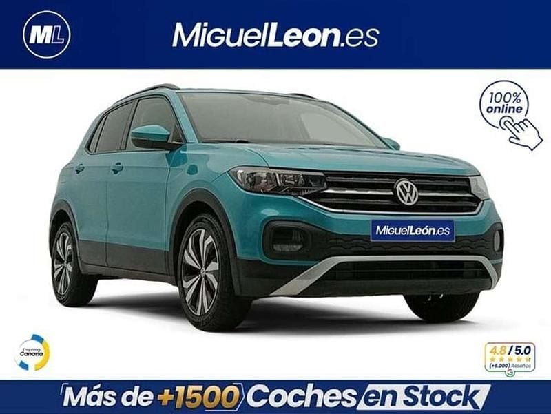 Usado VW T-Cross Advance 95 CV (69 kW) 2019 Verde SUV