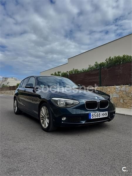 Usado BMW 116 Sport Line 116 CV (85 kW) 2012 Azul Utilitario