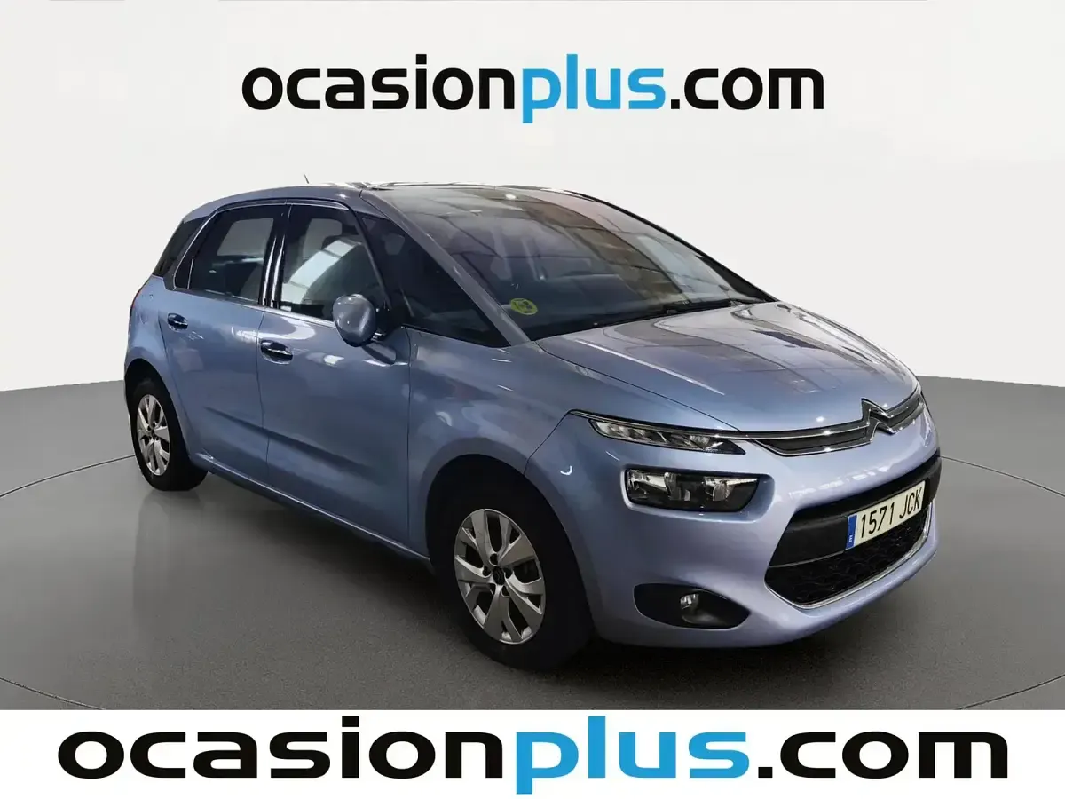 Usado Citroën C4 Intensive 115 CV (84 kW) 2015 Azul Monovolumen