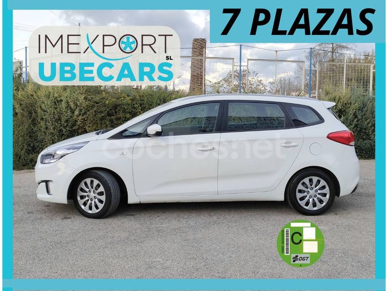 Blanco Usado 2016 Kia Carens Monovolumen | 9900 € (Un poco caro) - Imagen 1/4
