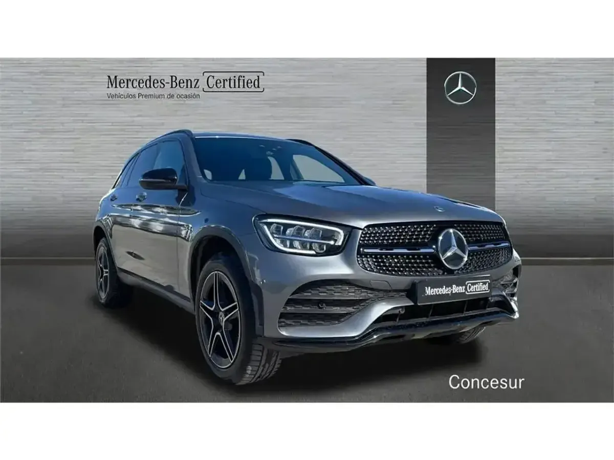 Usado Mercedes GLC300e 306 CV (225 kW) 2022 Gris SUV