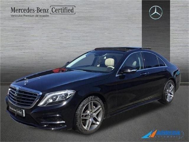 Usado Mercedes S350 AMG line 258 CV (189 kW) 2017 Negro Berlina