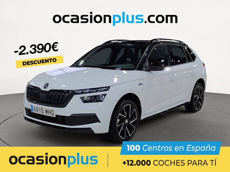 Blanco Usado 2023 Skoda Kamiq Monte Carlo SUV | 25.800 € (Un poco caro) - Imagen 1/4