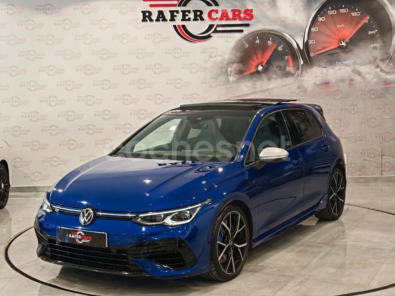 Azul Usado 2022 VW Golf VIII R Berlina | 41.999 € (Precio justo) - Imagen 1/4